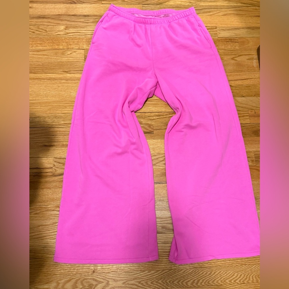 GAP Pink Wide Leg Pants